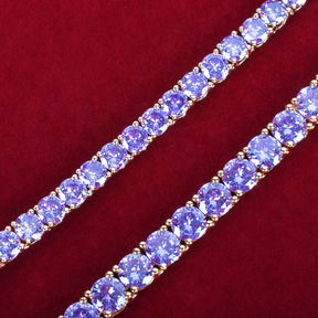 Colar Cravejado de Zircônia Banhado a Ouro 24K